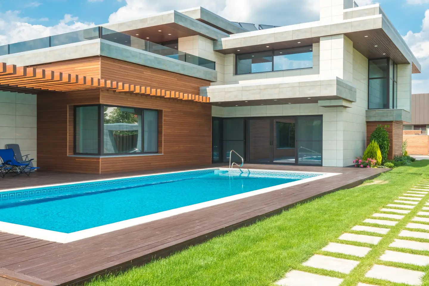 Swimming pool built in West Hoxton, NSW